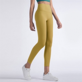 Women seamless yoga leggings high waisted stripe workout running pants